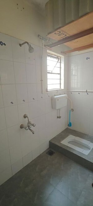 Bathroom in 2 BHK Apartment at Amba Nagari, Dhanori – for Rent