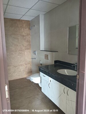 Bathroom in 3 BHK Apartment at Rishita Mulberry Heights, Sushant Golf City – for Sale