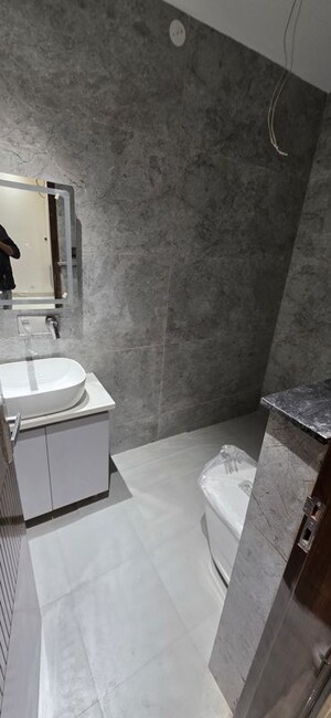 Washroom in 4 BHK Builder Floor at Sector 7 – for Sale