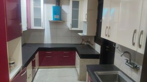 Kitchen in 3 BHK Builder Floor at East Of Kailash – for Rent