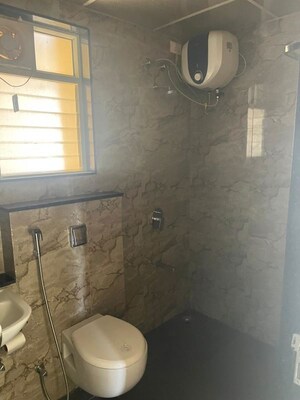 Bathroom in 2 BHK Apartment at Nyati Elysia, Kharadi – for Rent
