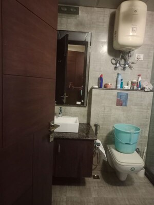 Bathroom in 3 BHK Builder Floor at Chittaranjan Park – for Sale