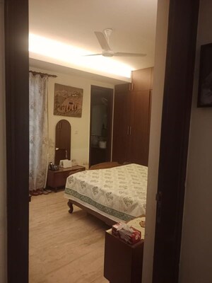 Bedroom in 3 BHK Builder Floor at Chittaranjan Park – for Sale