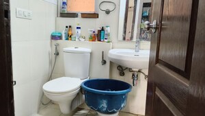 Bathroom in 3.5 BHK Apartment at Express Garden, Vaibhav Khand – for Rent