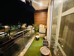 Balcony in 2 BHK Apartment at Highland Park Chandigarh, Bhabat – for Rent