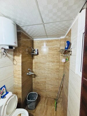 Bathroom in 2 BHK Apartment at Highland Park Chandigarh, Bhabat – for Rent