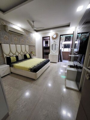 Living Room in 3 BHK Builder Floor at Greater Kailash I – for Rent