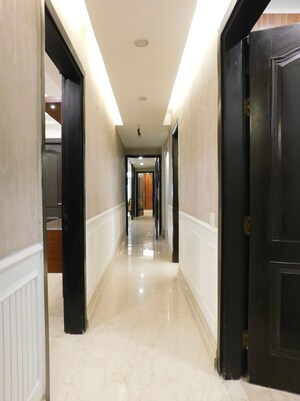 Building Lobby in 3 BHK Builder Floor at East Of Kailash – for Sale