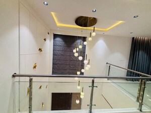 Staircase in 4 BHK Villa at My Home Ankura, Tellapur – for Rent