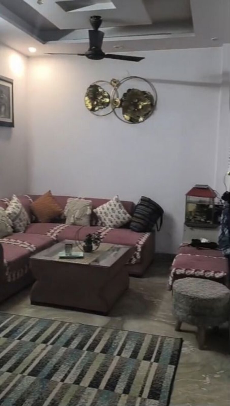 Living Room, rohini sector 25 3 Bedroom 800 Sq.Ft. Builder Floor In Rohini Sector 25 Delhi 10750943