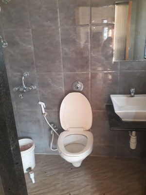 Bathroom in 1 BHK Apartment at Central Park Virar West, Virar West – for Sale
