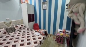 Bedroom in 3 BHK Builder Floor at Rohini Sector 24 – for Rent
