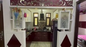 Kitchen in 3 BHK Builder Floor at Rohini Sector 24 – for Rent