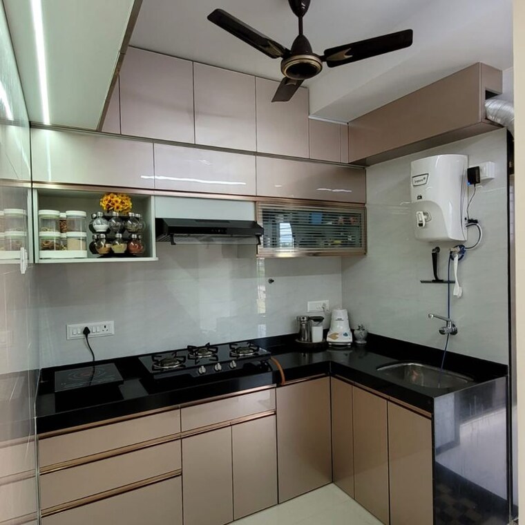 Kitchen, sector 23 ghansoli 2 Bedroom 1100 Sq.Ft. Apartment In Sector 23 Ghansoli Navi Mumbai 10750964
