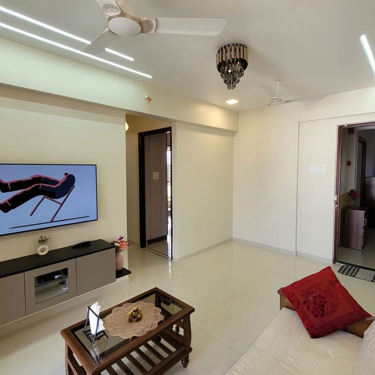 Living Room, sector 23 ghansoli 2 Bedroom 1100 Sq.Ft. Apartment In Sector 23 Ghansoli Navi Mumbai 10750964