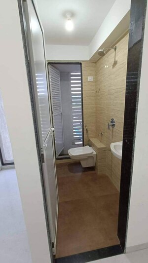 Bathroom in 2 BHK Apartment at Sector 2 Ghansoli – for Rent