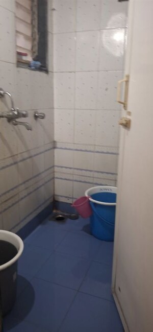 Bathroom in 1 BHK Apartment at Haware Panchavati, Ghansoli – for Rent