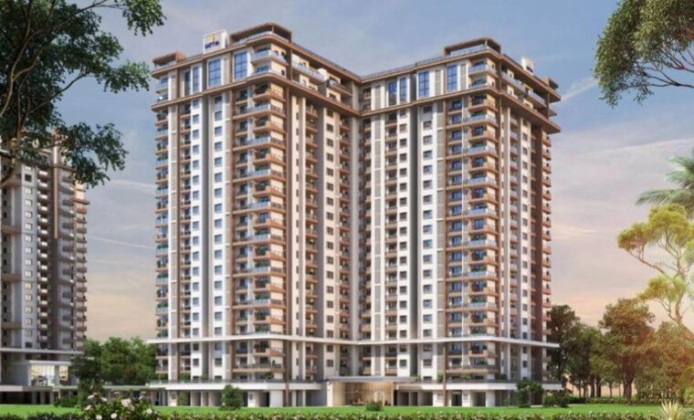 Exterior View, sattva-city 2 Bedroom 1306 Sq.Ft. Apartment In International Airport Road Bangalore 10750986