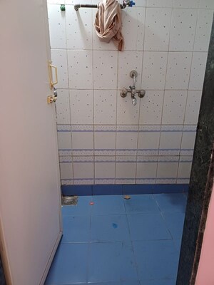 Bathroom in 1 RK Apartment at Haware Panchavati, Ghansoli – for Rent