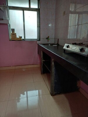 Kitchen in 1 RK Apartment at Haware Panchavati, Ghansoli – for Rent