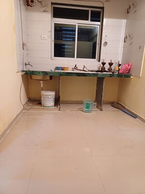Kitchen in 1 RK Apartment at Haware Panchavati, Ghansoli – for Rent