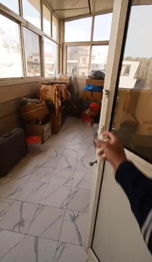 Balcony in 3.5 BHK Builder Floor at Kavi Nagar – for Sale
