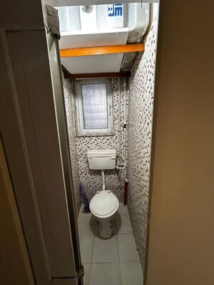 Bathroom in 1 BHK Apartment at Ghansoli Sector 4 – for Rent