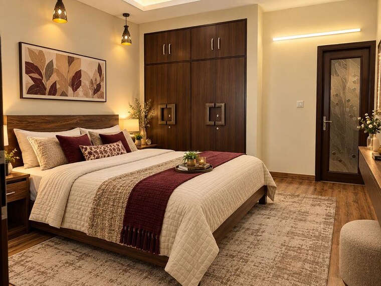 Bedroom, aditya-mega-city 3.5 Bedroom 1895 Sq.Ft. Apartment In Vaibhav Khand Ghaziabad 10751003