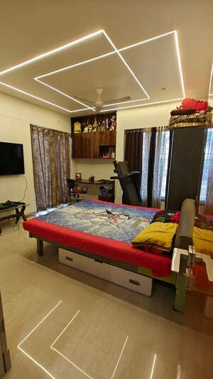 Bedroom in 4 BHK Apartment at Mittal Crosswinds, Baner – for Sale