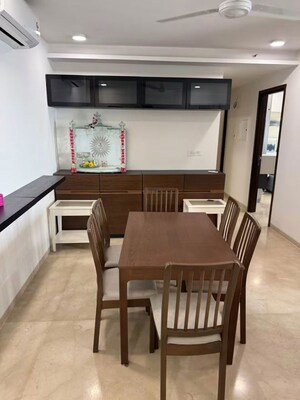 Staircase in 3 BHK Apartment at Bhagtani Heights, Versova – for Rent