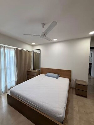 Bedroom in 2 BHK Apartment at Dev Leo Tower, Oshiwara – for Rent