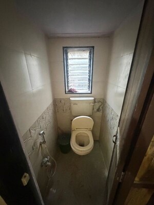 Bathroom in 1 BHK Apartment at Shree Laxmi Park 1, Vartak Nagar – for Rent