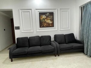 Living Room in 2 BHK Apartment at Lodha Amara, Kolshet Road – for Sale