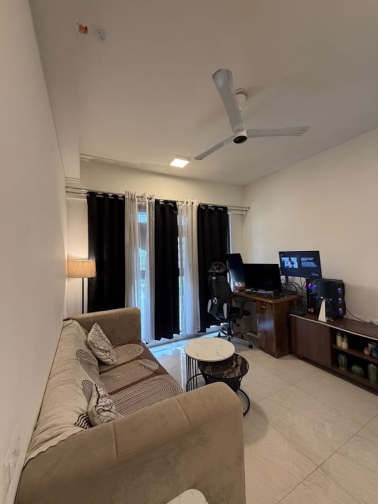 Living Room, lodha-crown-quality-homes 2 Bedroom 497 Sq.Ft. Apartment In Majiwada Thane 10751047