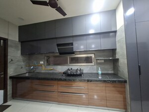 Kitchen in 4 BHK Apartment at Goyal and Co Riviera Blues, Makarba – for Rent