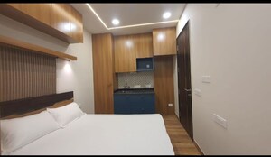 Kitchen in 1 BHK Builder Floor at Unitech Arcadia, South City 2 – for Rent
