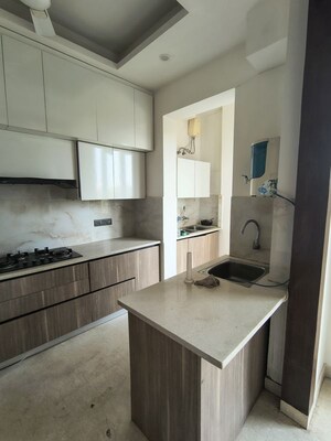 Kitchen in 3 BHK Builder Floor at Ansal API Esencia, Sector 67 – for Rent