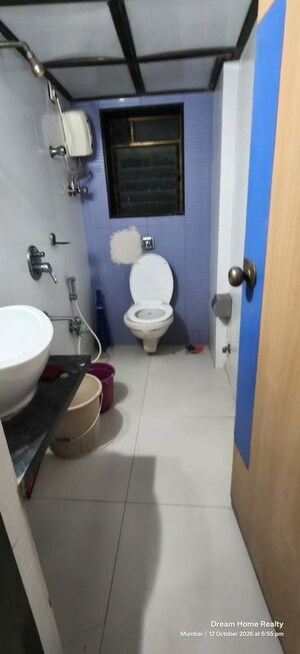 Bathroom in 3 BHK Apartment at Poonam Jewel, Poonam Nagar – for Rent