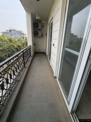 Balcony in 3 BHK Builder Floor at Ansal API Esencia, Sector 67 – for Rent