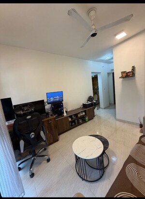 Living Room in 2 BHK Apartment at Lodha Crown Quality Homes, Majiwada – for Rent