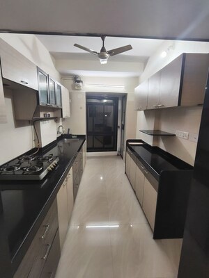 Kitchen in 2 BHK Apartment at Dheeraj Ganga, Malad West – for Rent