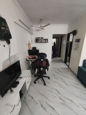 Hall in 2 BHK Apartment at Dheeraj Ganga, Malad West – for Rent