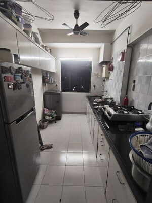 Kitchen in 2 BHK Apartment at Dheeraj Ganga, Malad West – for Rent