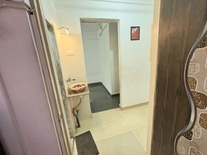 Bathroom in 1 BHK Apartment at Samata Nagar CHS, Thane West – for Rent