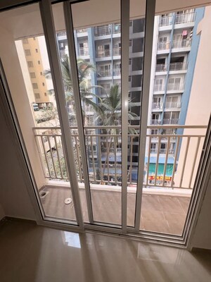 Balcony in 2 BHK Apartment at Puranik Grand Central, Vartak Nagar – for Rent