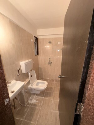 Bathroom in 2 BHK Apartment at Puranik Grand Central, Vartak Nagar – for Rent