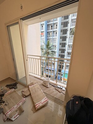 Balcony in 2 BHK Apartment at Puranik Grand Central, Vartak Nagar – for Rent