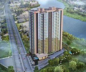 4 BHK Apartment – Exterior View View at Goel Ganga Platinum, Kharadi - for Sale