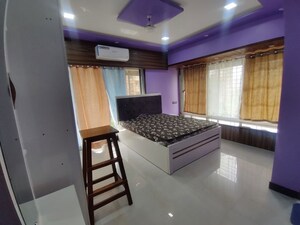 Living Room in 2.5 BHK Apartment at Garden View Apartment, Goregaon East – for Rent