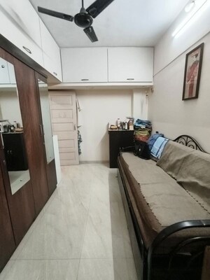 Kitchen in 1 BHK Apartment at Kunal Apartment CHS, Bhandup East – for Sale